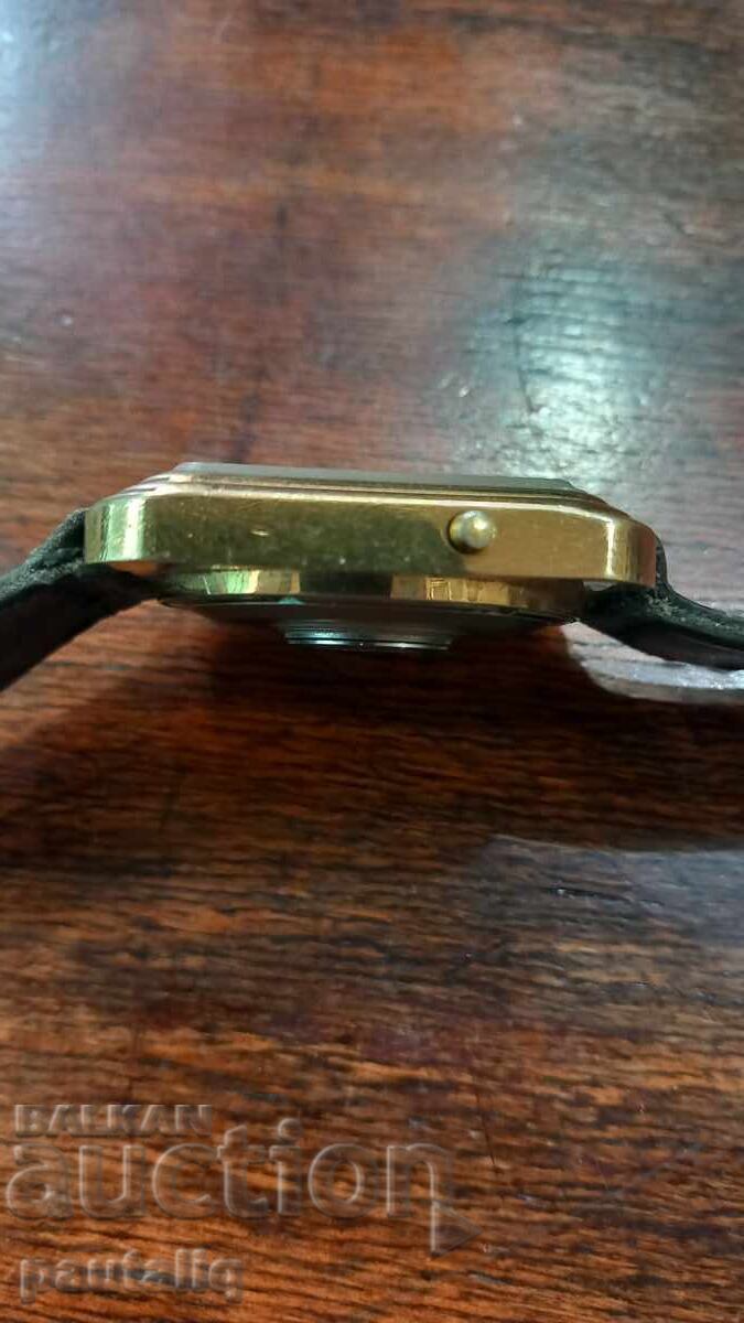 Auction  BULETRONIC GOLD-PLATED ELECTRONIC WATCH