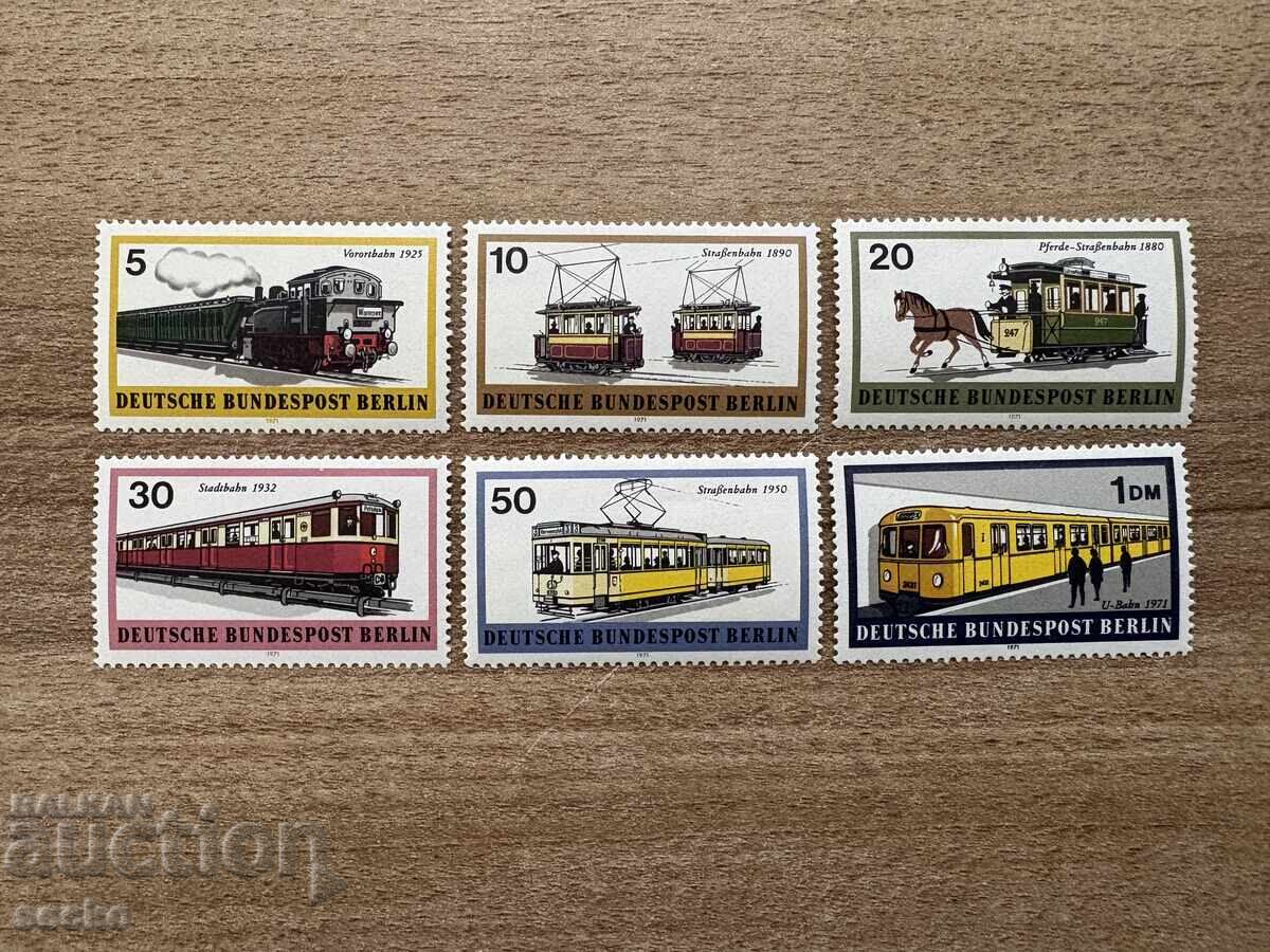 Berlin - Vehicule în Berlin (1971) MNH