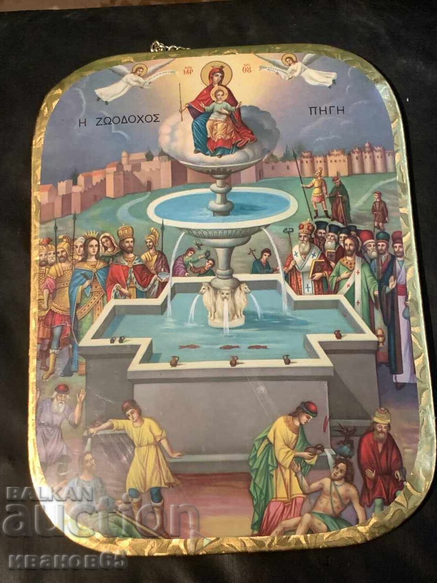 Icoană a Preasfintei Născătoare de Dumnezeu cu preț € 15.00 | 29.34 BGN