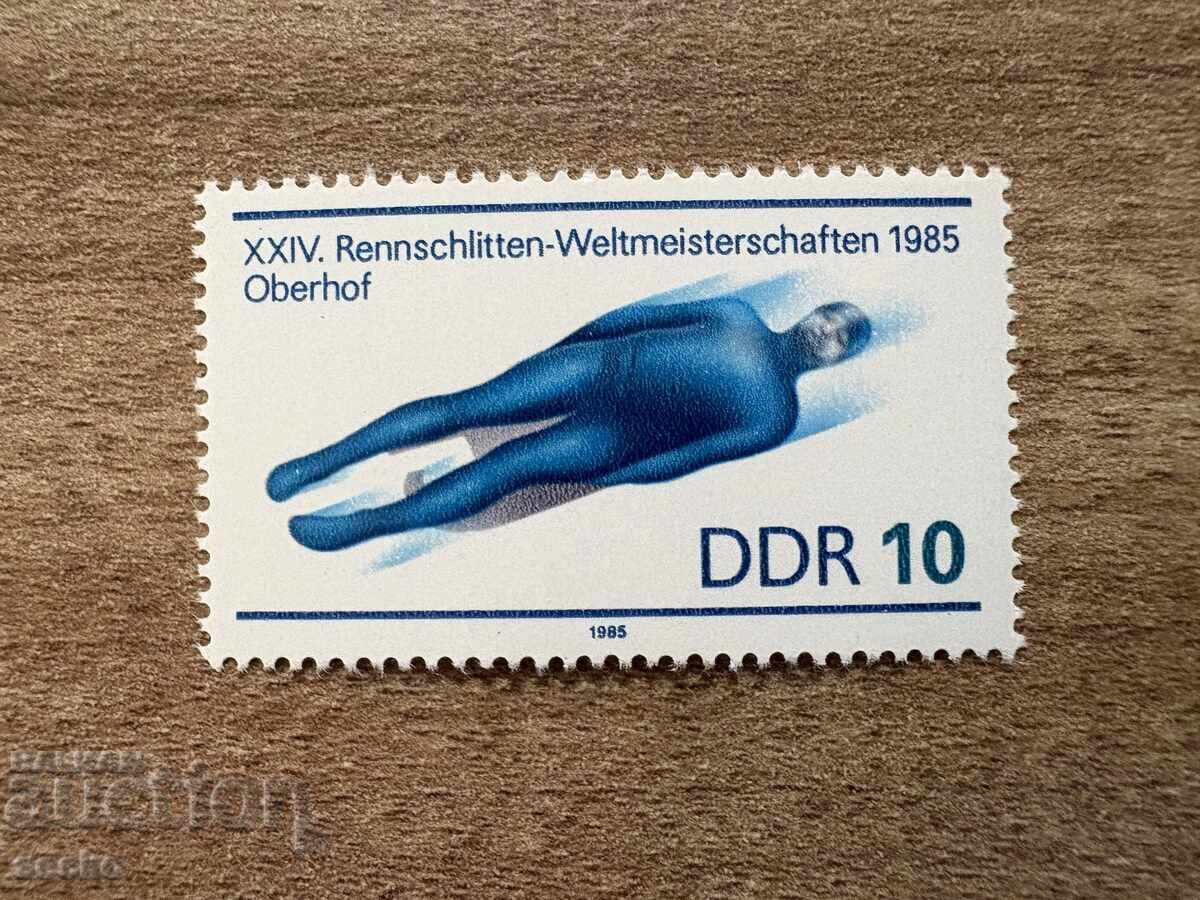 ΛΔΓ - Παγκόσμιο Πρωτάθλημα Λουτζ (1985) MNH