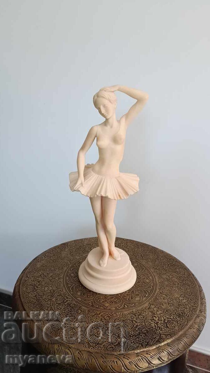 Κομψό αγαλματίδιο μπαλαρίνας με σφραγίδα προέλευσης από την Ελλάδα - 5