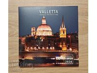 Malta 2026 set BU 1c - 2€ + 2€ "City of Valletta"