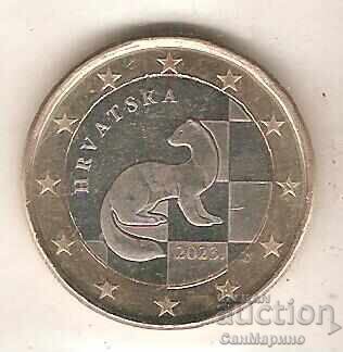 Хърватско  1  евро  2023 г. с цена € 1.80 | 3.52 лв.