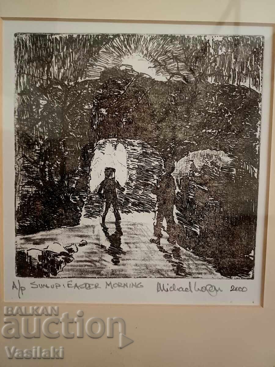 Delivery of Painting by Michael Logan