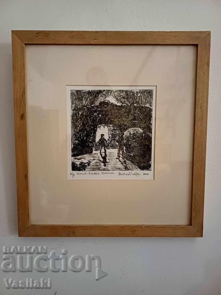 Painting by Michael Logan