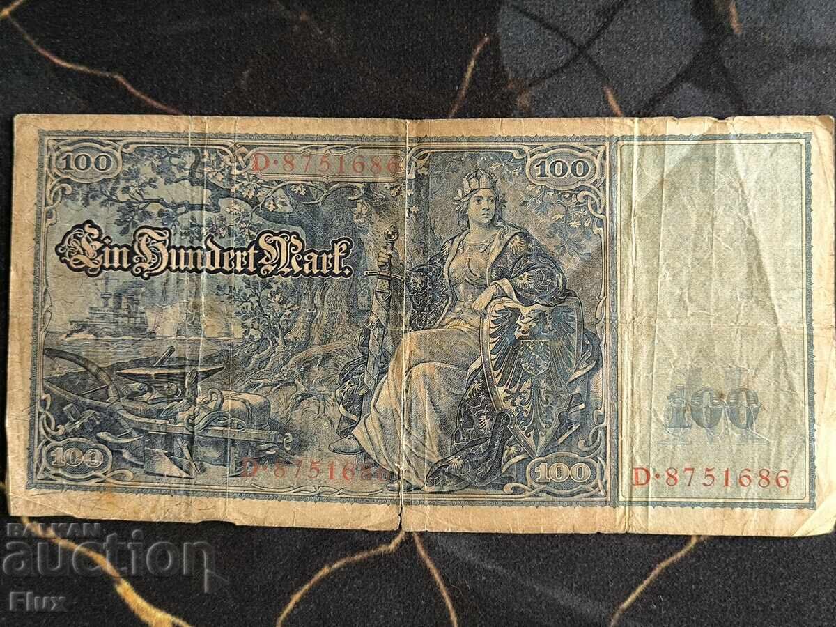 Delivery of Reich banknote - Germany - 100 Marks | 1910