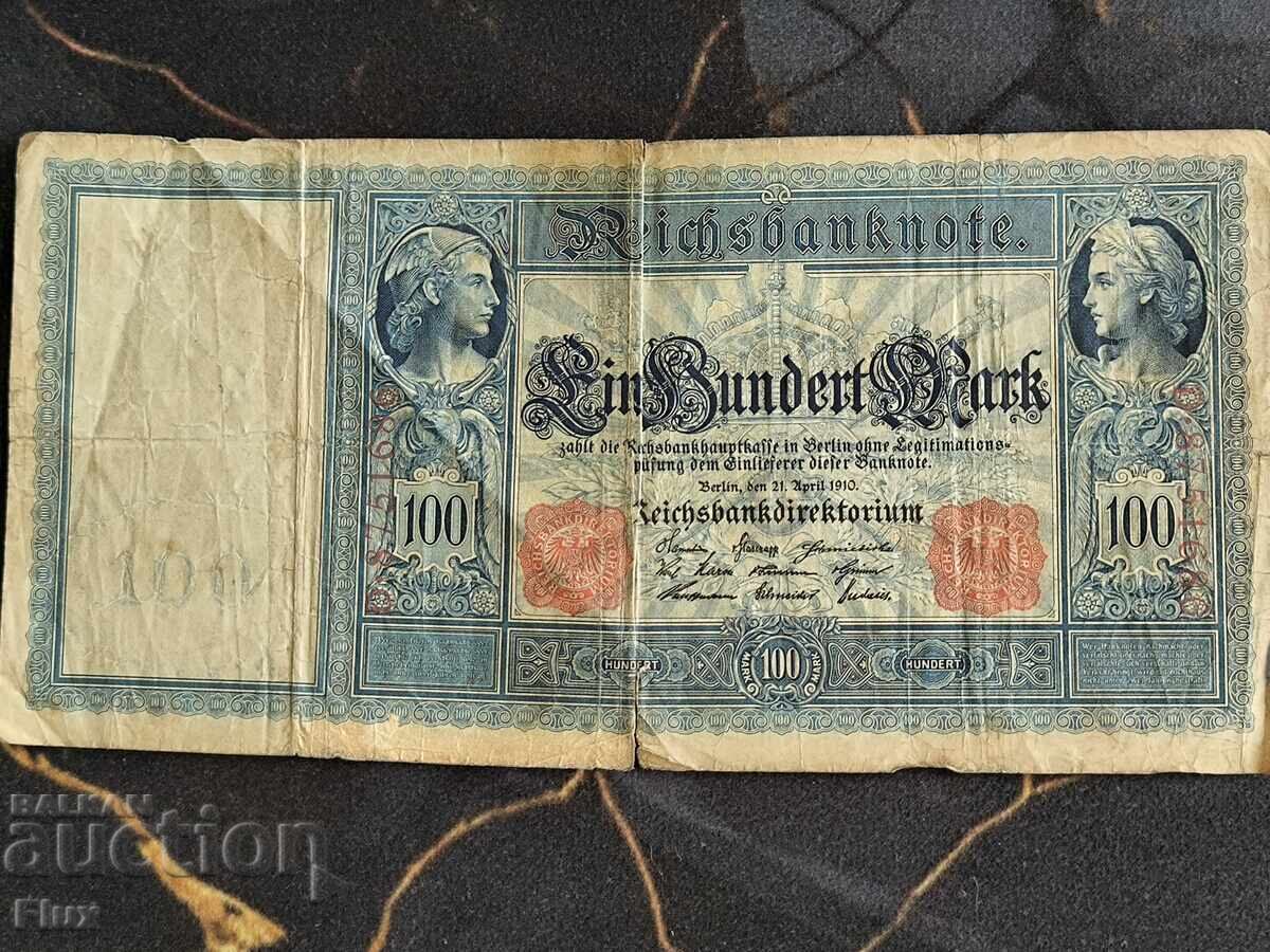 Reich banknote - Germany - 100 Marks | 1910