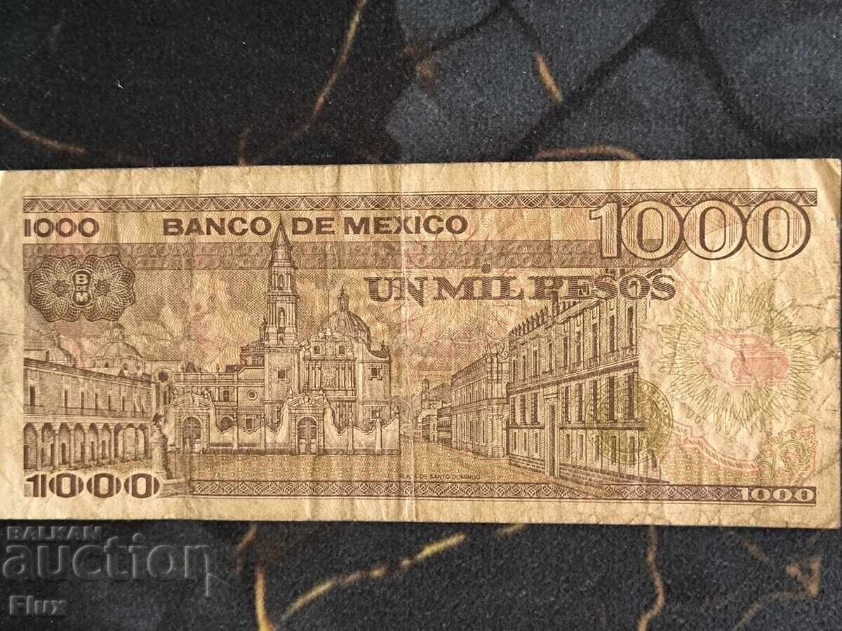 Bancnotă - Mexic - 1000 pesos | 1985 cu preț € 5.00 | 9.78 BGN