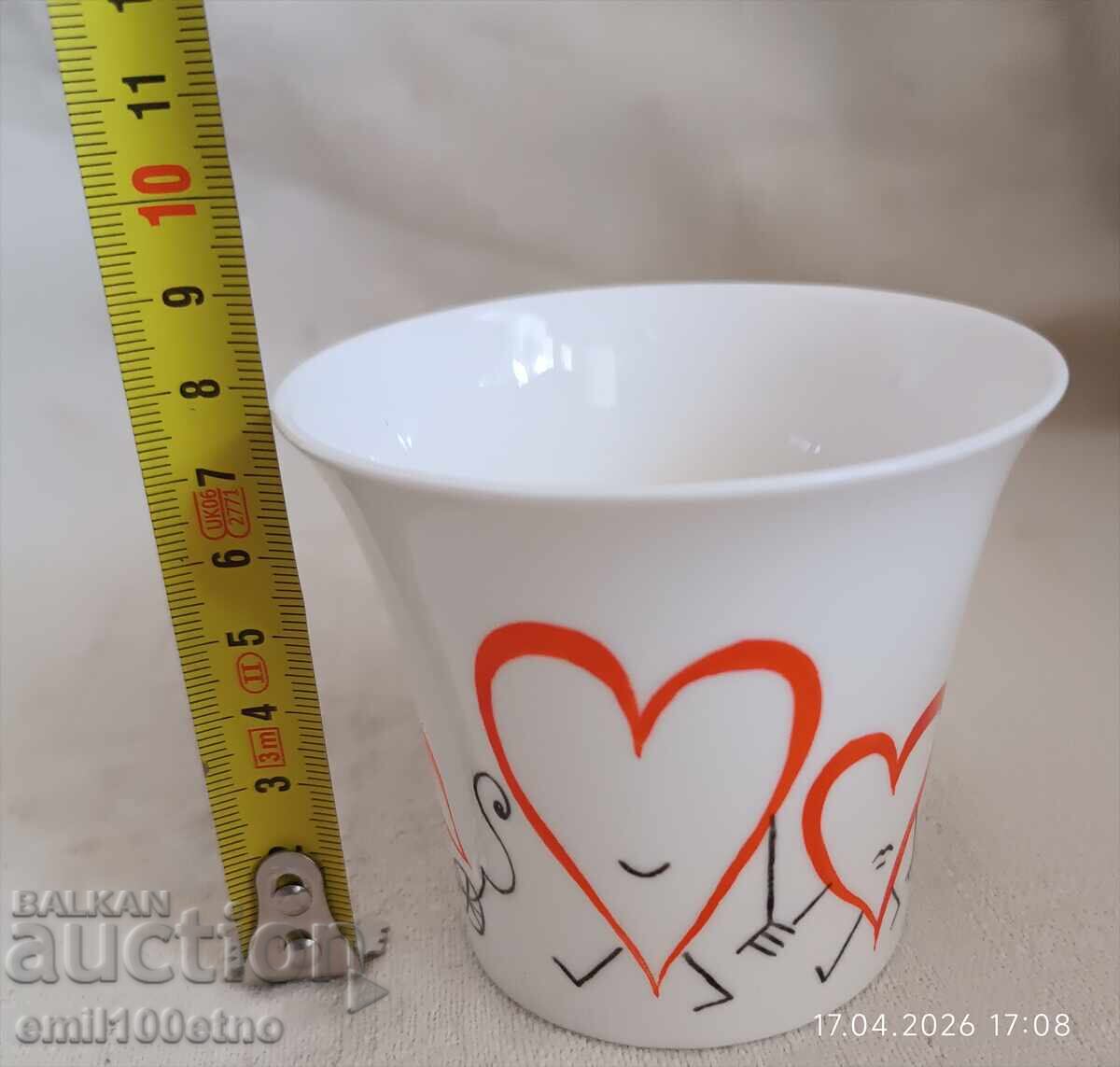 Ceșcuță de ceai din porțelan fin Bononia Vidin - 7