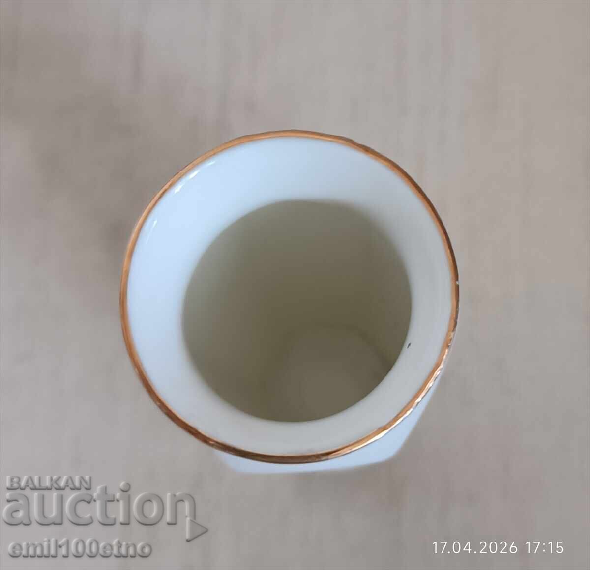 Vază mică porțelan Kosta Yordanov Vidin - 5