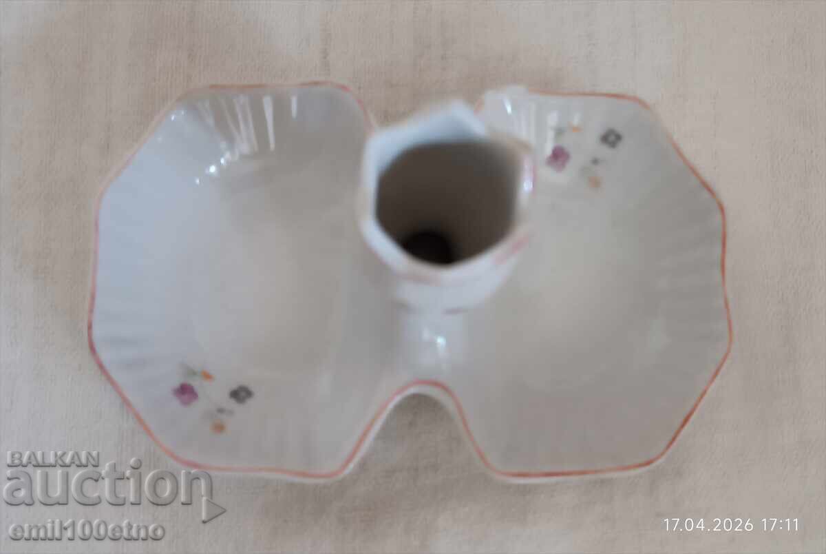 Licitație Solniță veche din porțelan bulgăresc