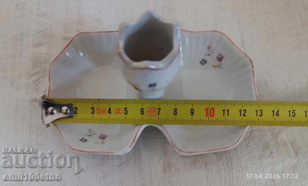 Solniță veche din porțelan bulgăresc - 6