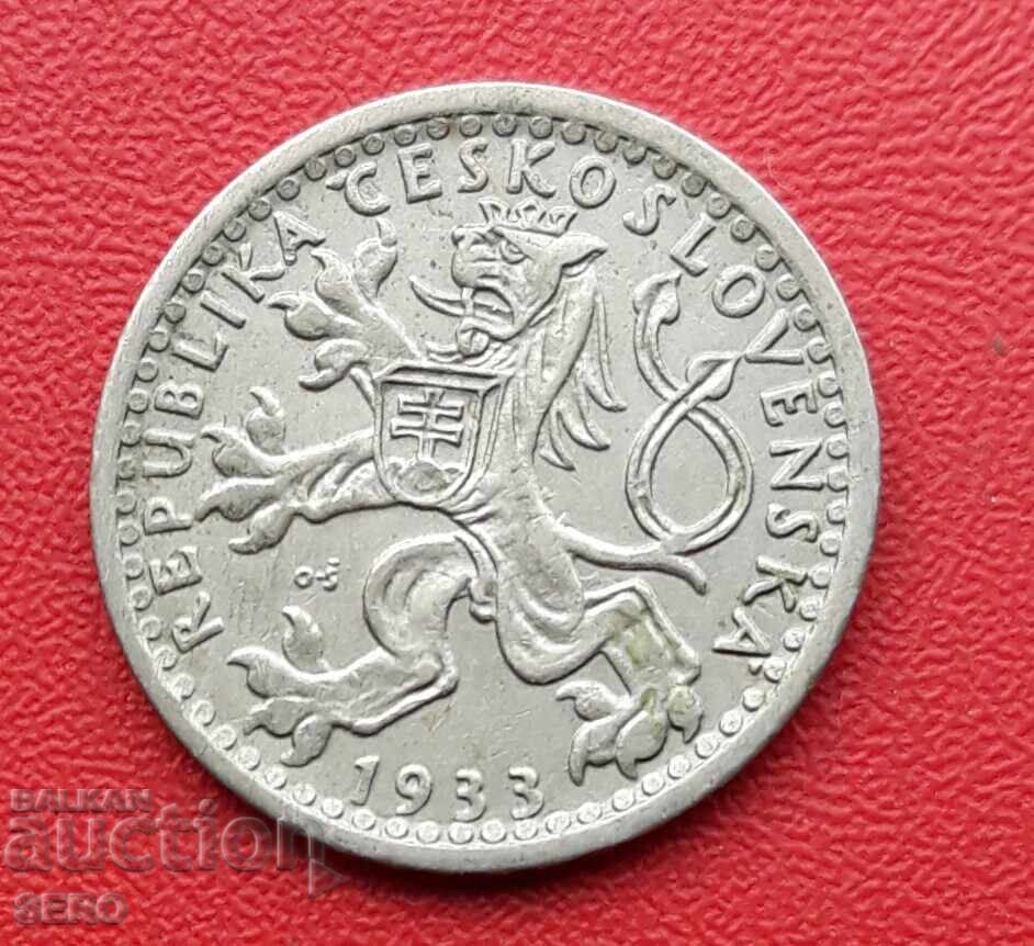Чехословакия-25 халера 1933-отл.запазена с цена € 1.21 | 2.37 лв.