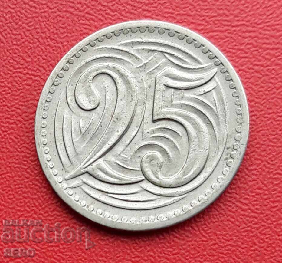 Чехословакия-25 халера 1933-отл.запазена