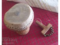 Μουσικό όργανο τύμπανο Μπακτσού, ταμπουράς - χειροποίητο