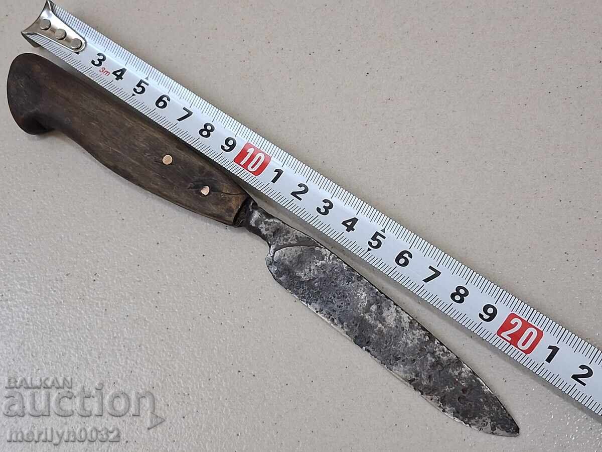 Ποιμενικό μαχαίρι καρακουλάκ με λαβή από κέρατο βούβαλου - 6