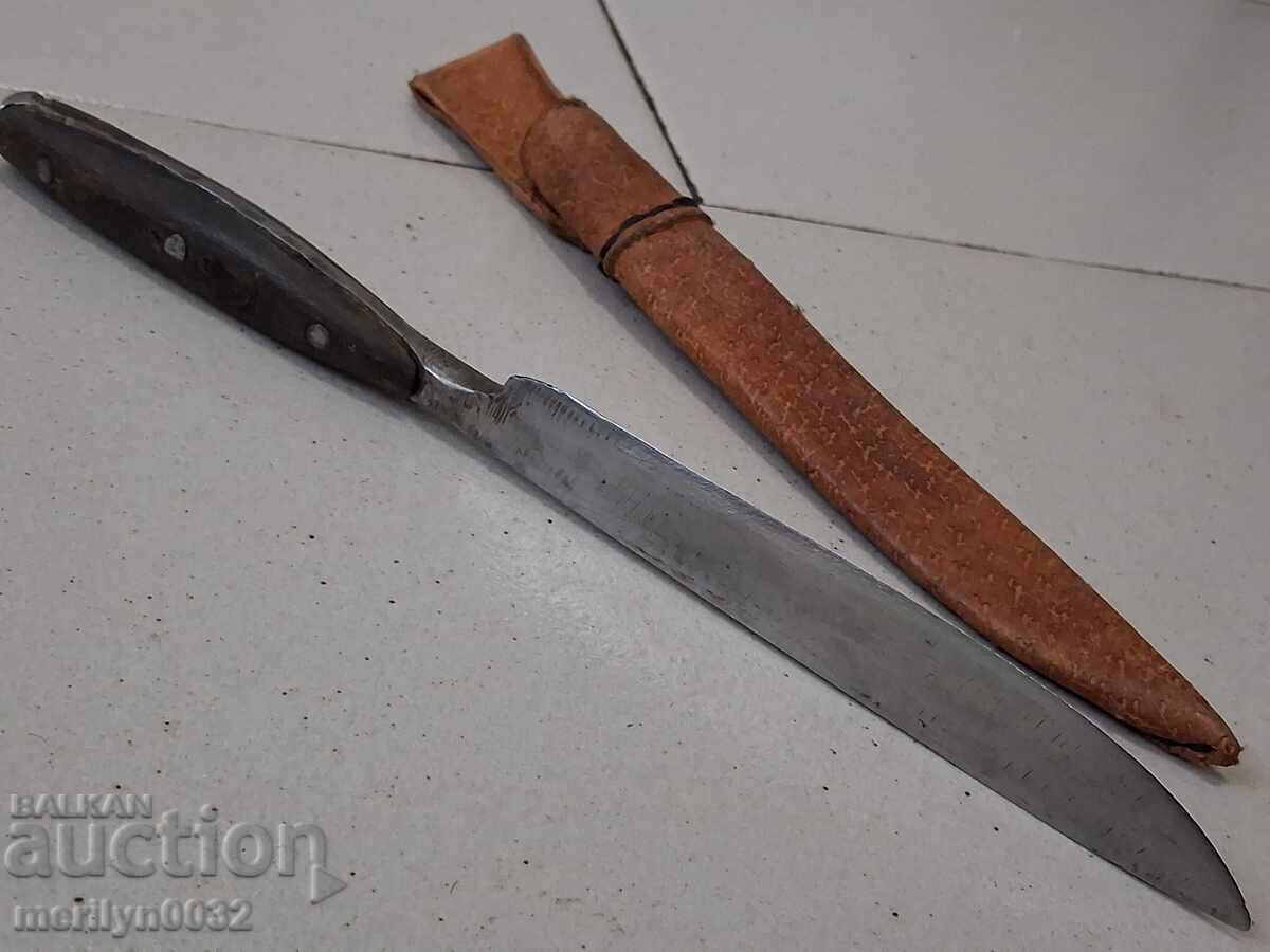 Auction  Old forged Buynovski knife, karakulak, blade