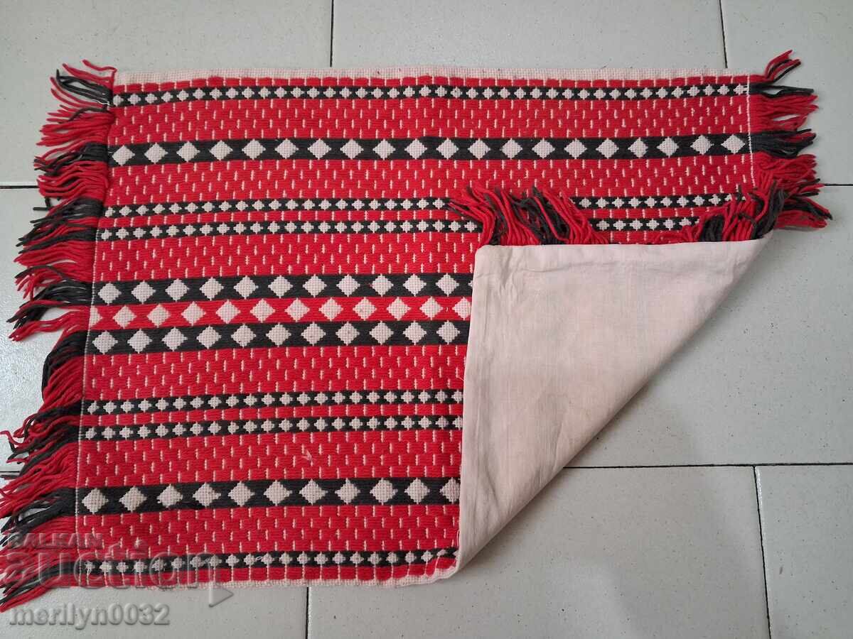 Articol interior husa de perna cu broderie bulgareasca - 5