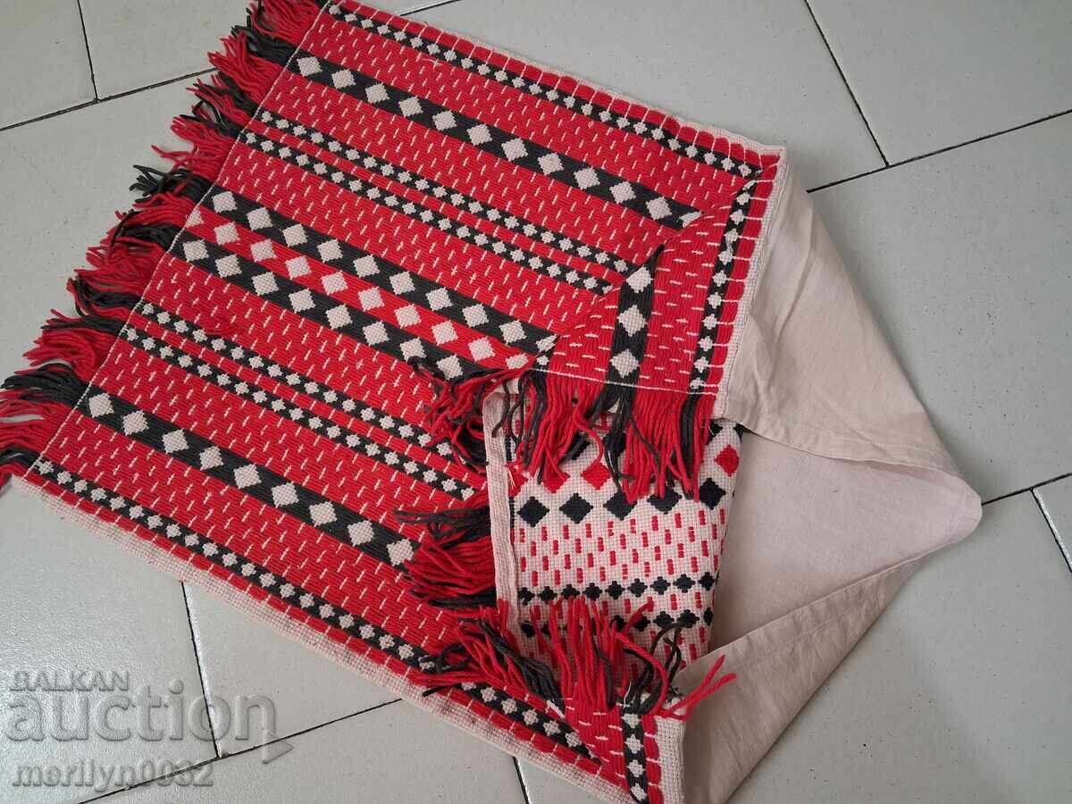 Articol interior husa de perna cu broderie bulgareasca - 6