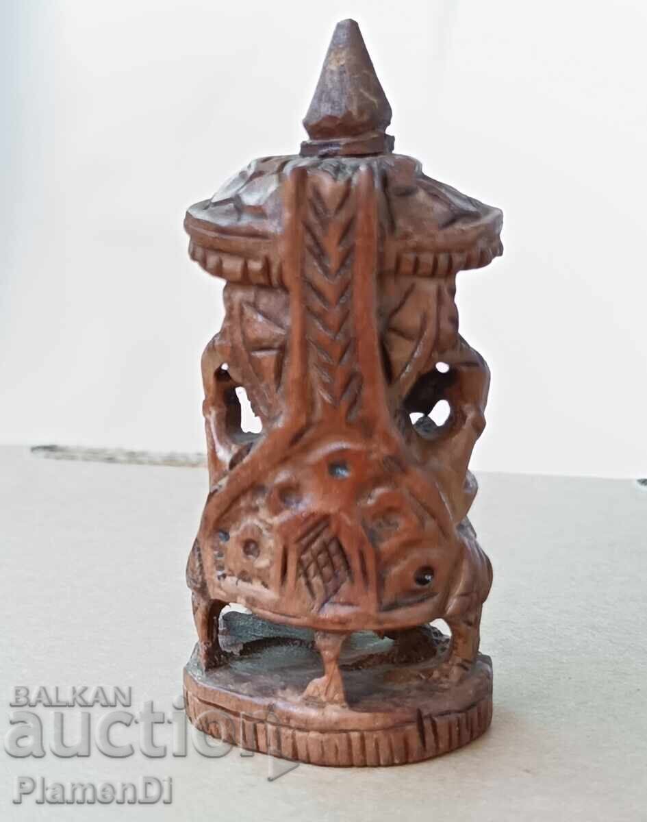 Auction Authentic Sandalwood Ganesha figurine 7cm Auction Authentic Sandalwood Ganesha figurine 7cm