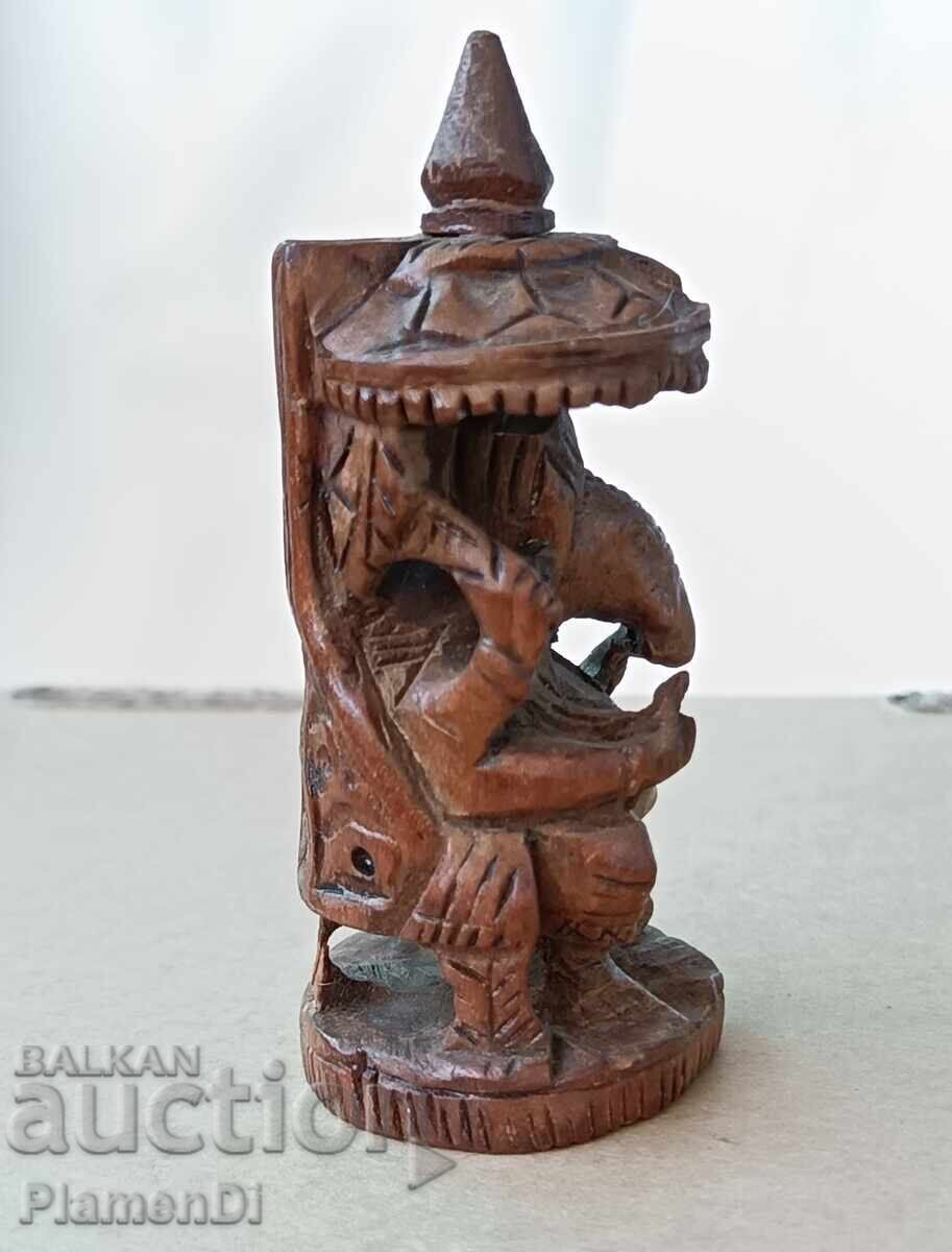 Delivery of Authentic Sandalwood Ganesha figurine 7cm Delivery of Authentic Sandalwood Ganesha figurine 7cm