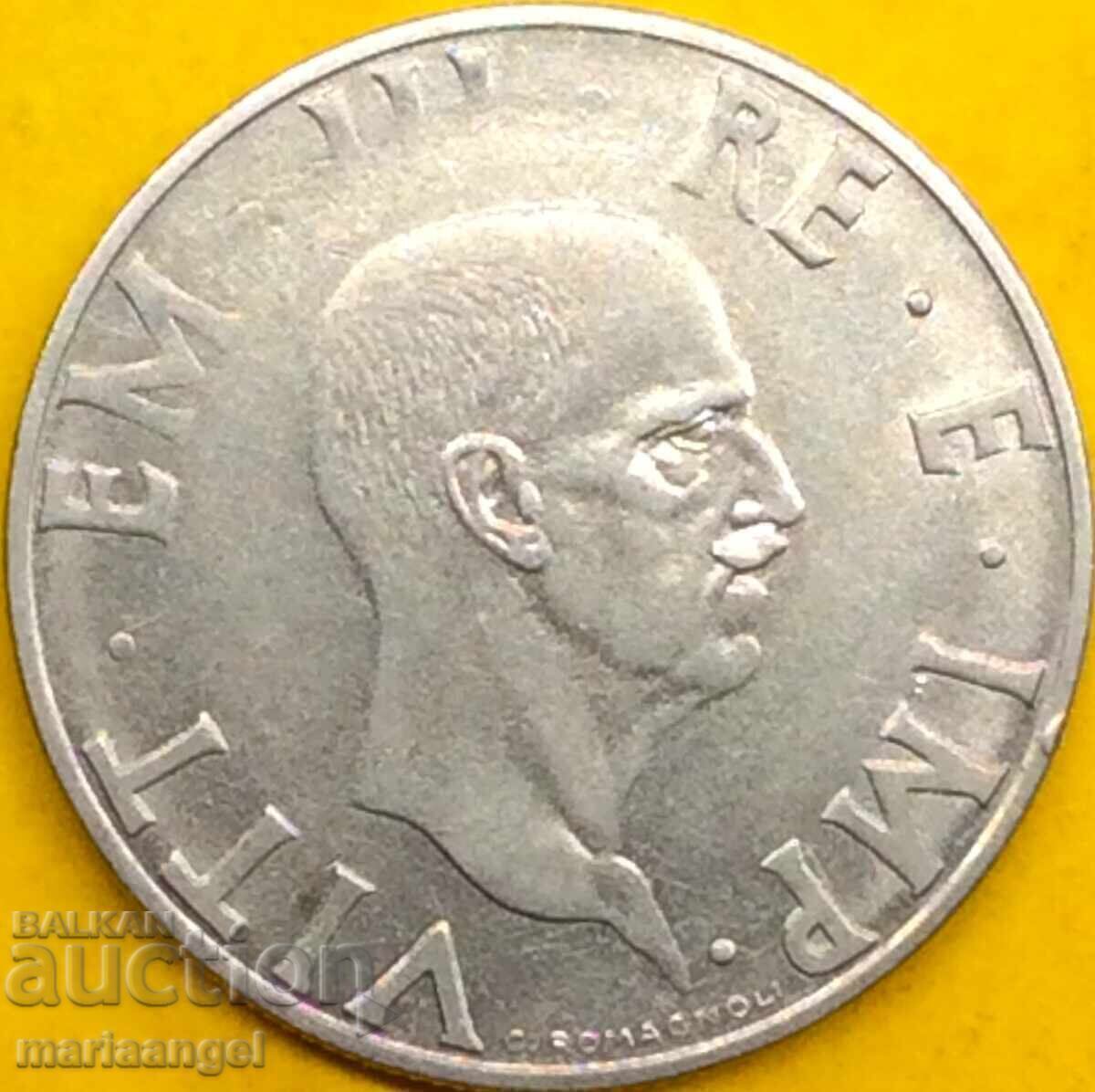 2 Lire 1939 Italia XVII Magnetică 29mm - 6