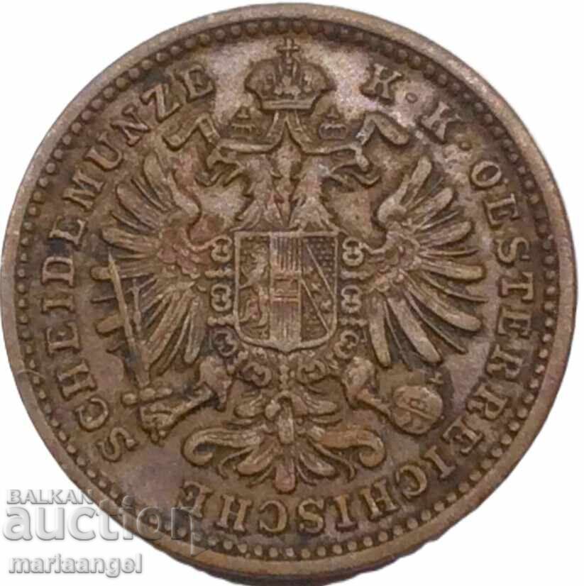 Австрия 1 кройцер 1885 Франц Йозеф - 6