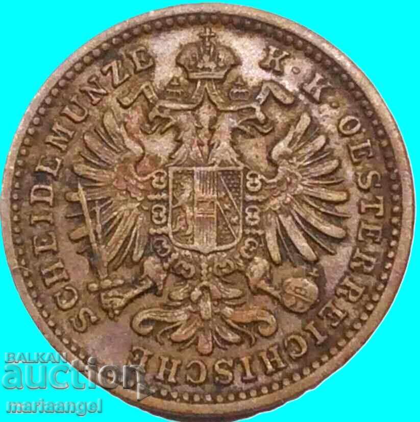 Austria 1 creițar 1885 Franz Joseph - 6