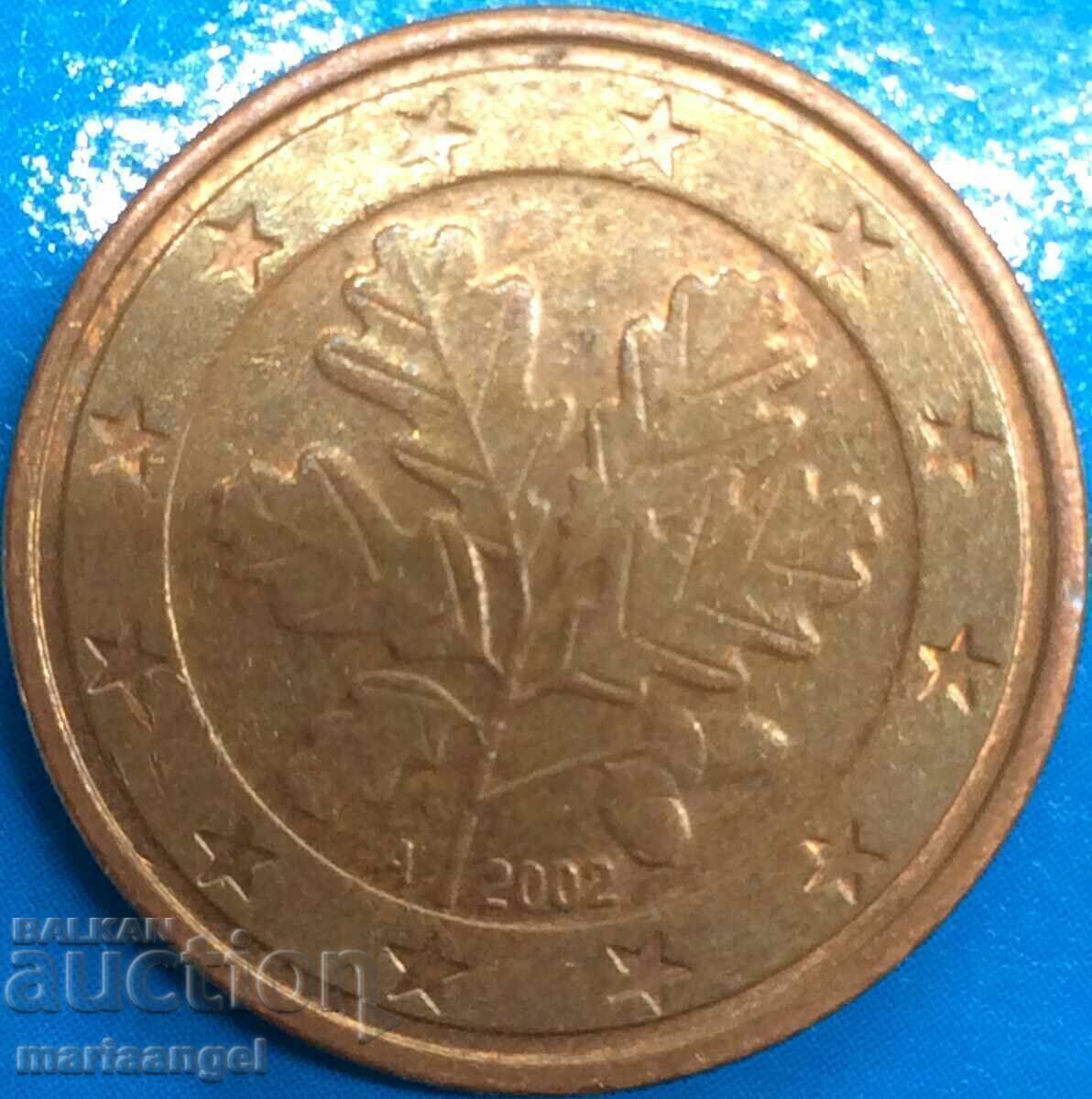 Δημοπρασία 5 λεπτά του ευρώ 2002 Γερμανία