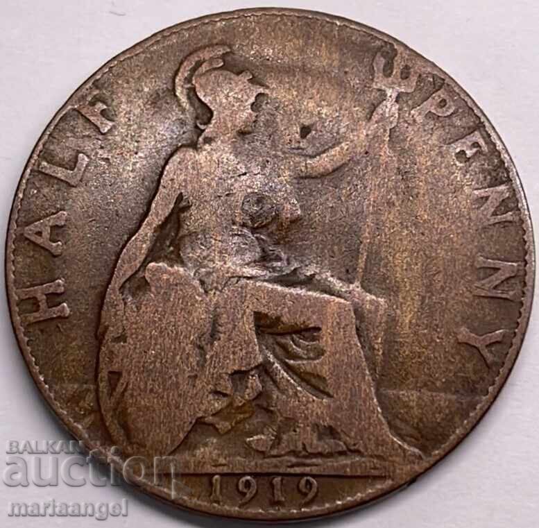 Marea Britanie 1 penny 1919 30mm - 6