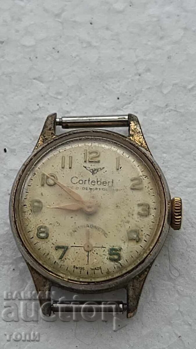 CORTEBERT SWISS MADE RARE NOT WORKING NO RESERVE PRICE !!!! with price € 0.01 | 0.02 BGN