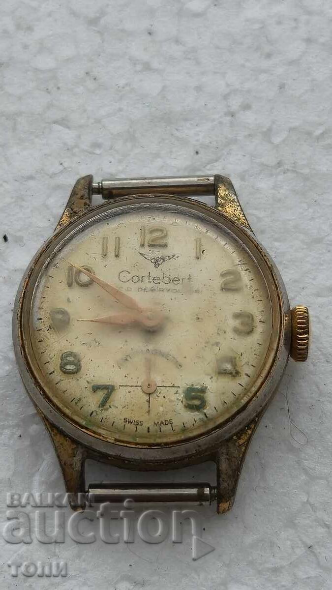 CORTEBERT SWISS MADE RARE NOT WORKING NO RESERVE PRICE !!!!
