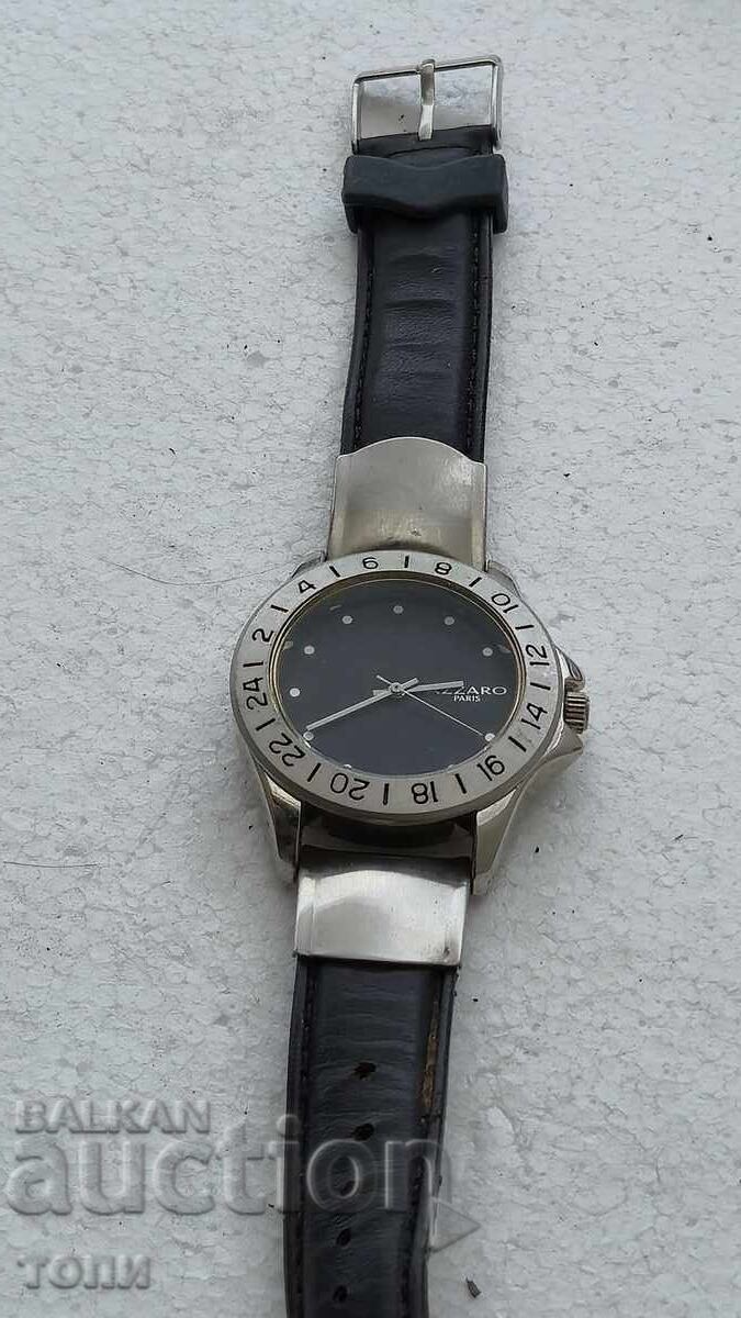 AZZARO PARIS QUARTZ RARE WORKING NO WARRANTY BZC !!!! with price € 0.01 | 0.02 BGN