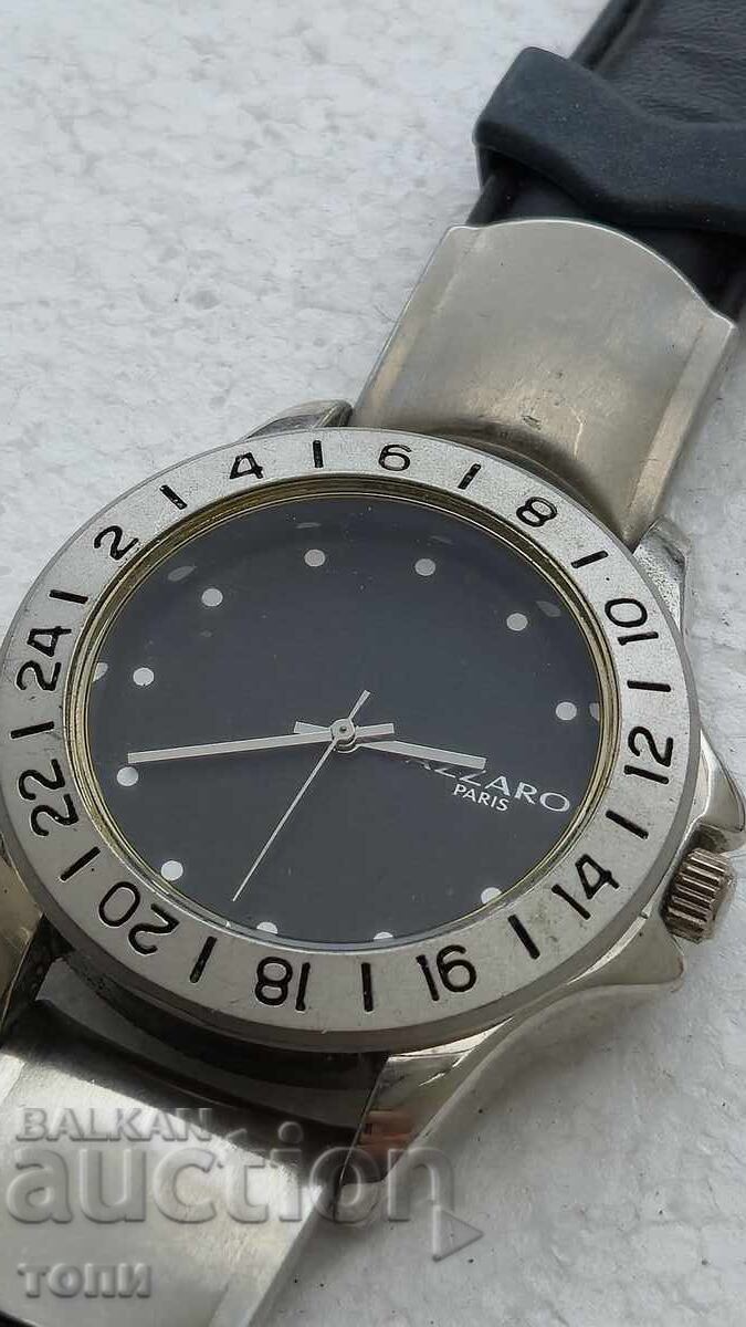 Delivery of AZZARO PARIS QUARTZ RARE WORKING NO WARRANTY BZC !!!!