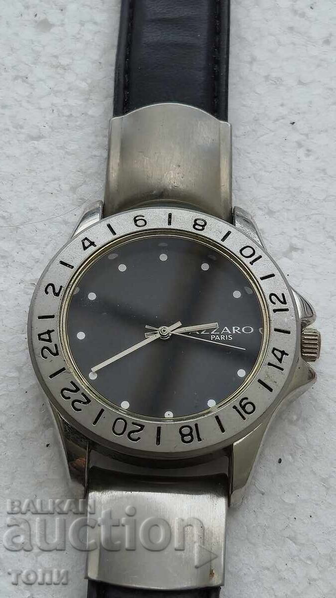 AZZARO PARIS QUARTZ RARE WORKING NO WARRANTY BZC !!!!