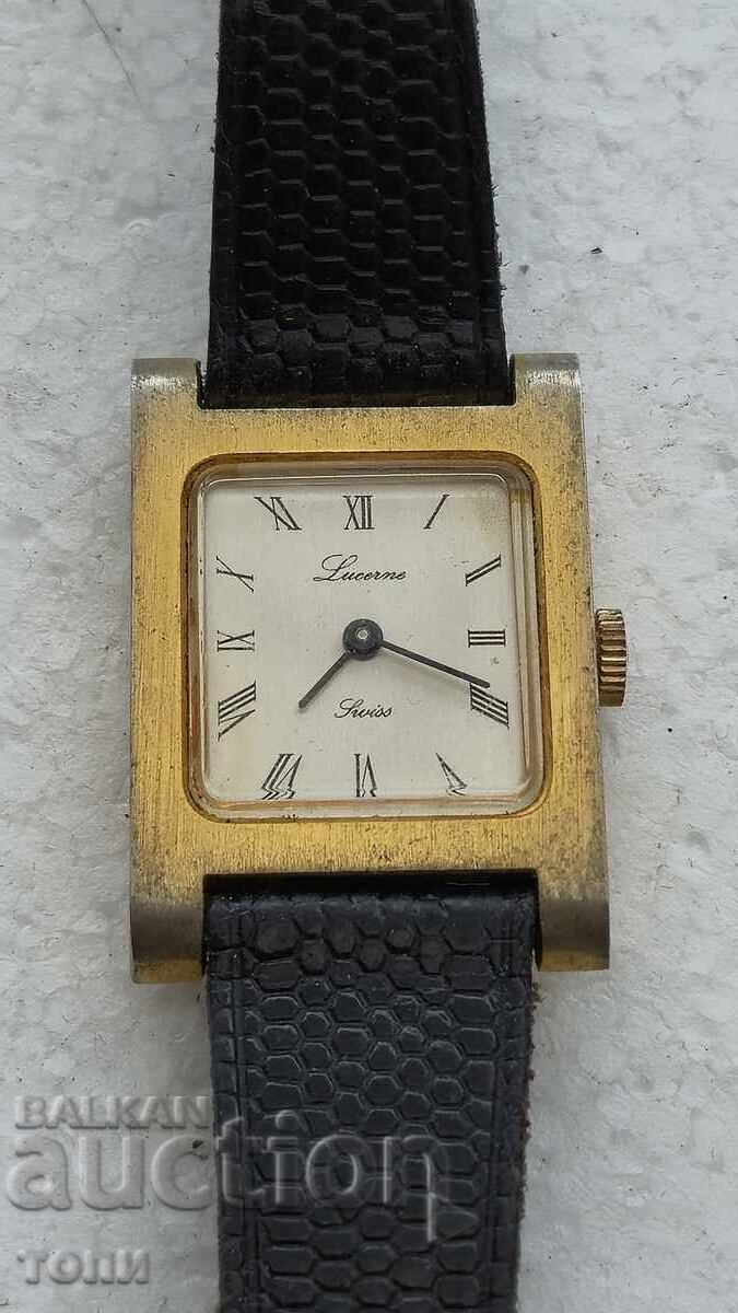 LUCERNE Swiss MADE RARE ΔΕΝ ΛΕΙΤΟΥΡΓΕΙ BZC !!!!
