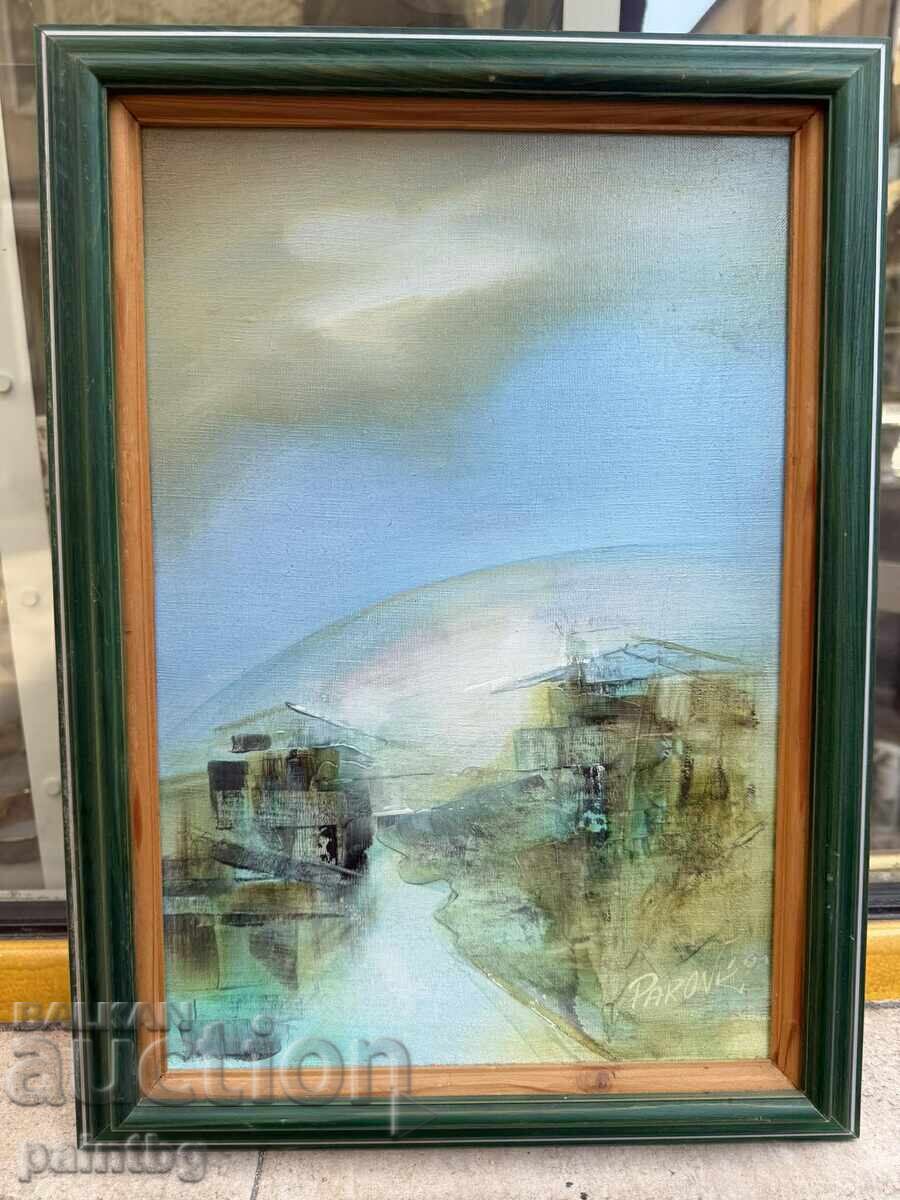 Charming oil painting