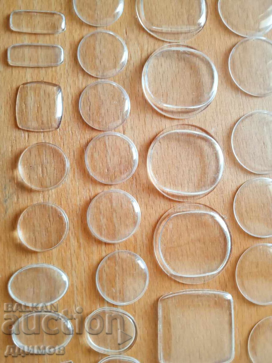 60 броя стъкла за съветски часовници - 5