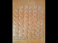 60 pieces of watch crystals for Soviet watches