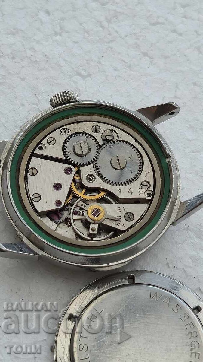 UMF RUHLA GERMANY RARE STEEL HELMET WORKING NO RESERVE !!! - 6