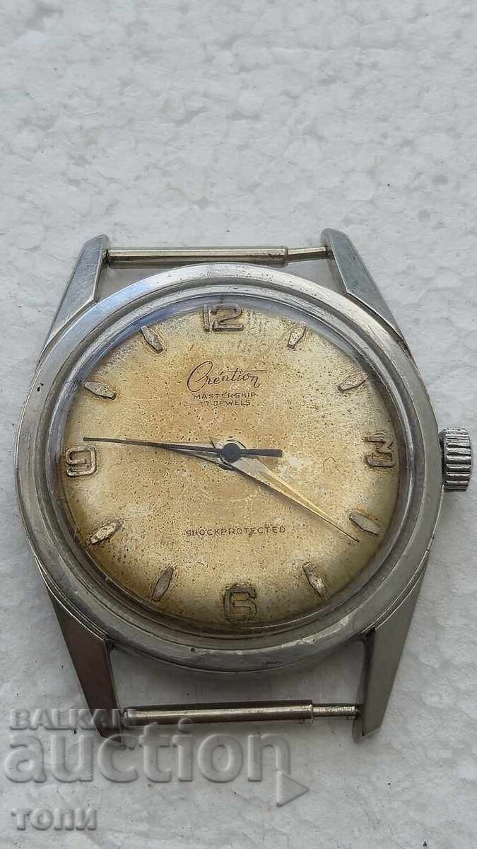 CREATION SWISS MADE MILITARY ΑΤΣΑΛΙΝΗ ΚΑΣΑ ΣΠΑΝΙΟ ΛΕΙΤΟΥΡΓΙΚΟ με τιμή € 0.01 | 0.02 BGN