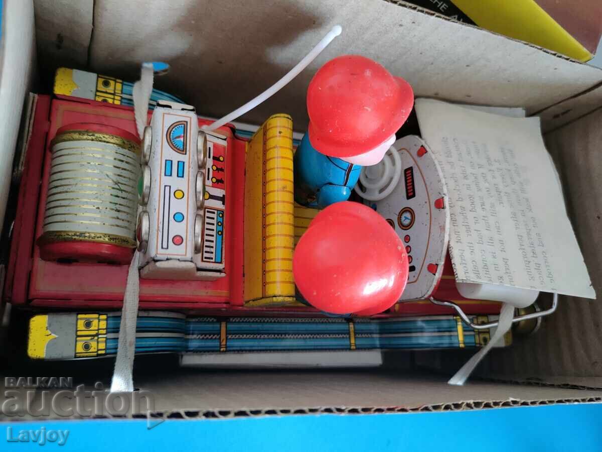 Μεταλλικό παιδικό παιχνίδι Πυροσβεστικό όχημα * Μοναδικό* - 5