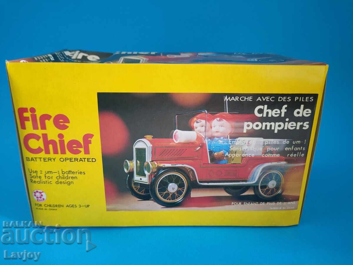 Μεταλλικό παιδικό παιχνίδι Πυροσβεστικό όχημα * Μοναδικό*