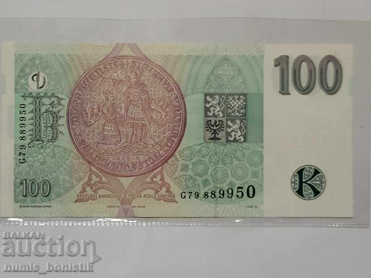 100 крони Чехия 1997 г. UNC с цена € 13.00 | 25.43 лв.