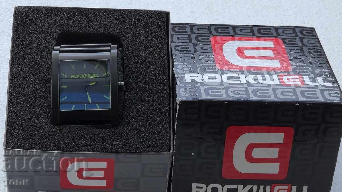 ROCKWELL QUARTZ SWISS MADE  РЯДЪК РАБОТИ БЕЗ ГАРАНЦИЯ БЗЦ  ! - 5
