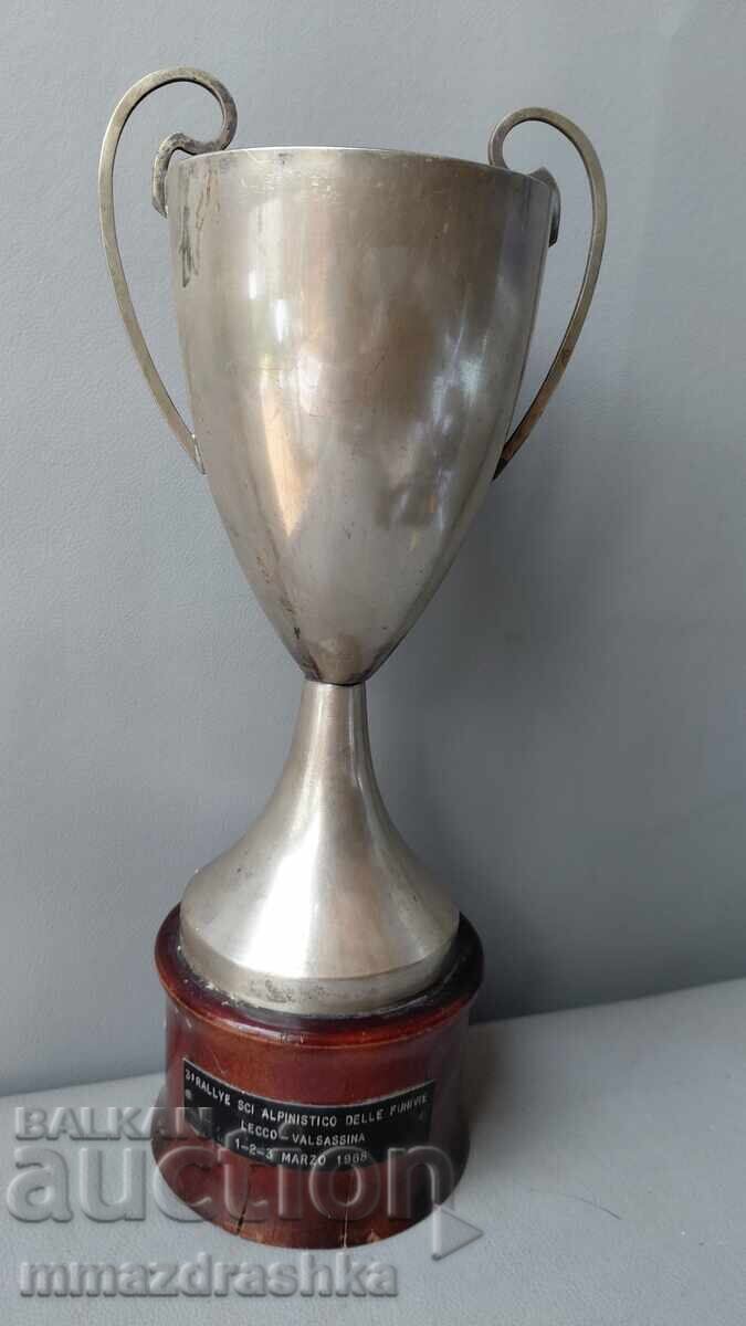 Ski competition trophy 1968