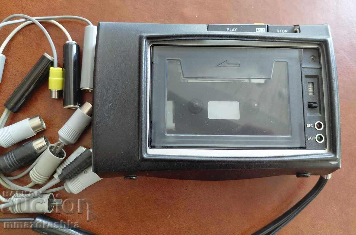 Portable National Panasonic cassette player - 7