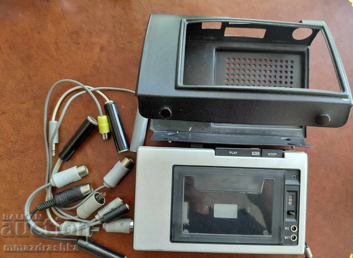 Portable National Panasonic cassette player