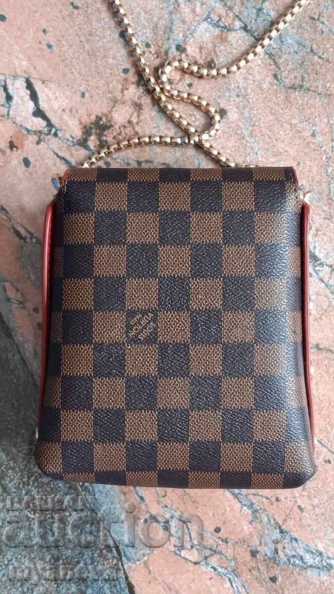 Louis Vuitton, κομψή τσάντα ώμου με στάμπα Μίκυ Μάους - 5