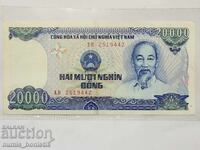 20 000 донги Виетнам 1991 г. UNC